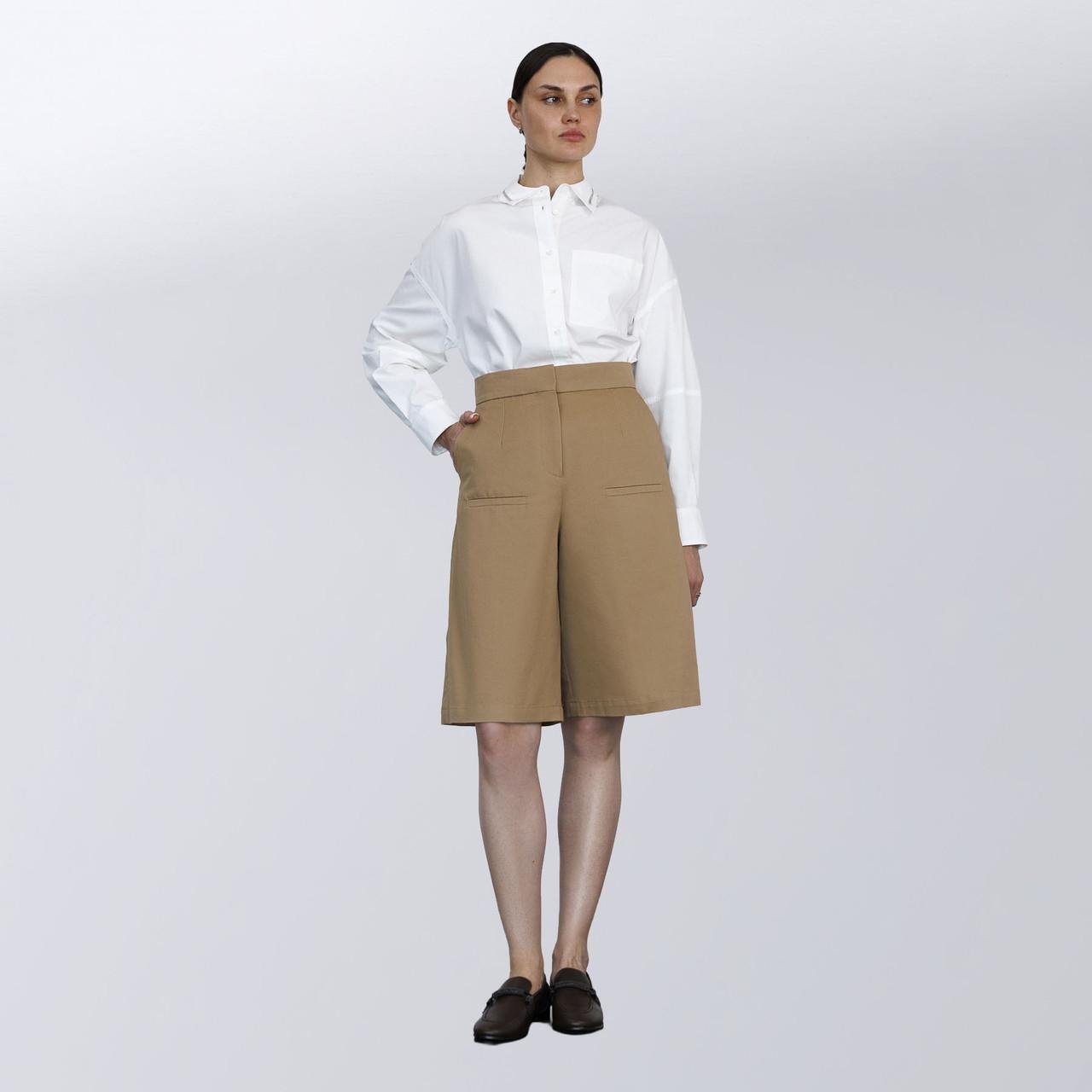 Шорти жіночі повсякденні Loewe S Бежевий (2797308577) - фото 2 Шорти жіночі повсякденні Loewe S Бежевий (2797308577) - фото 2