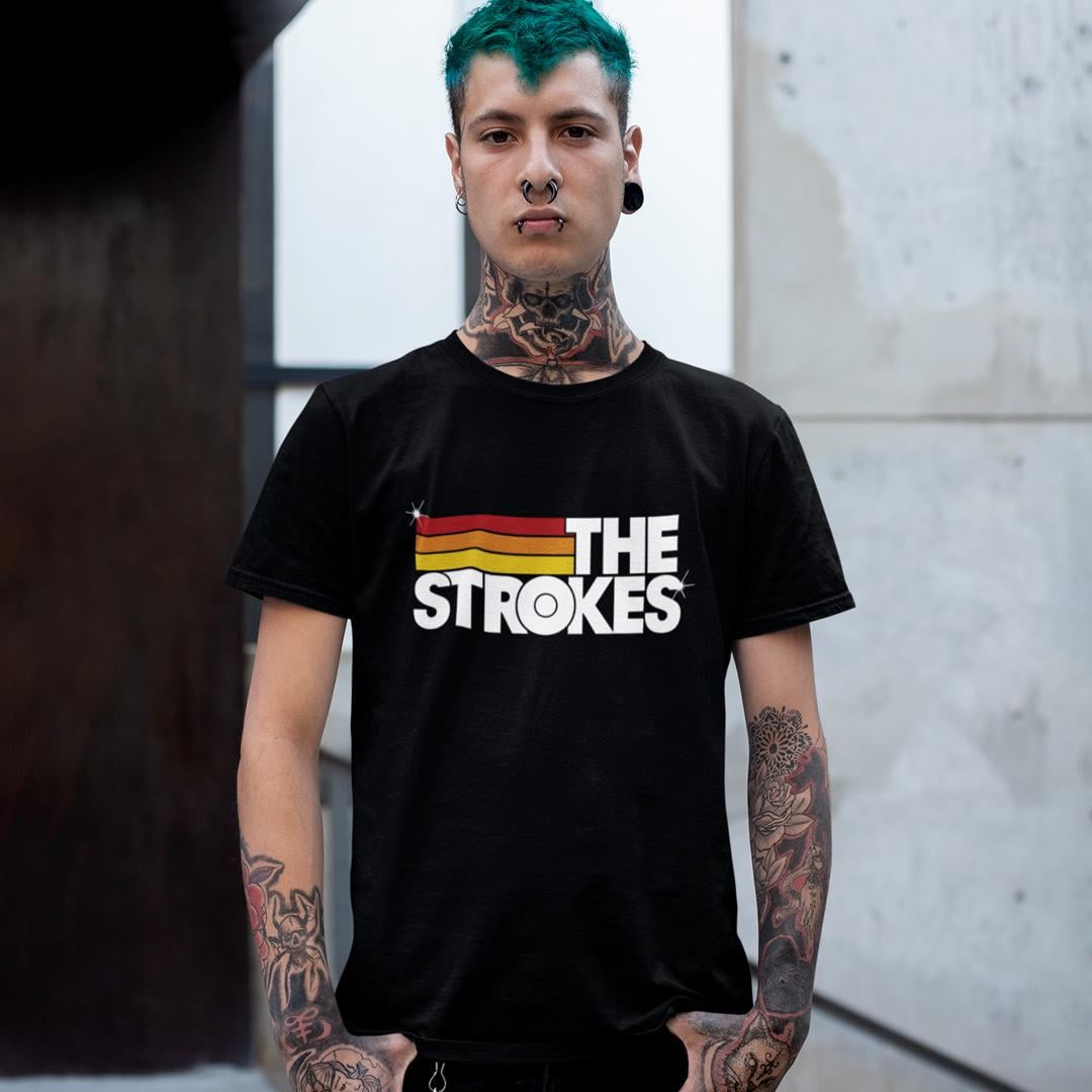 Футболка унисекс The Strokes Logo M Черный (0000014528)