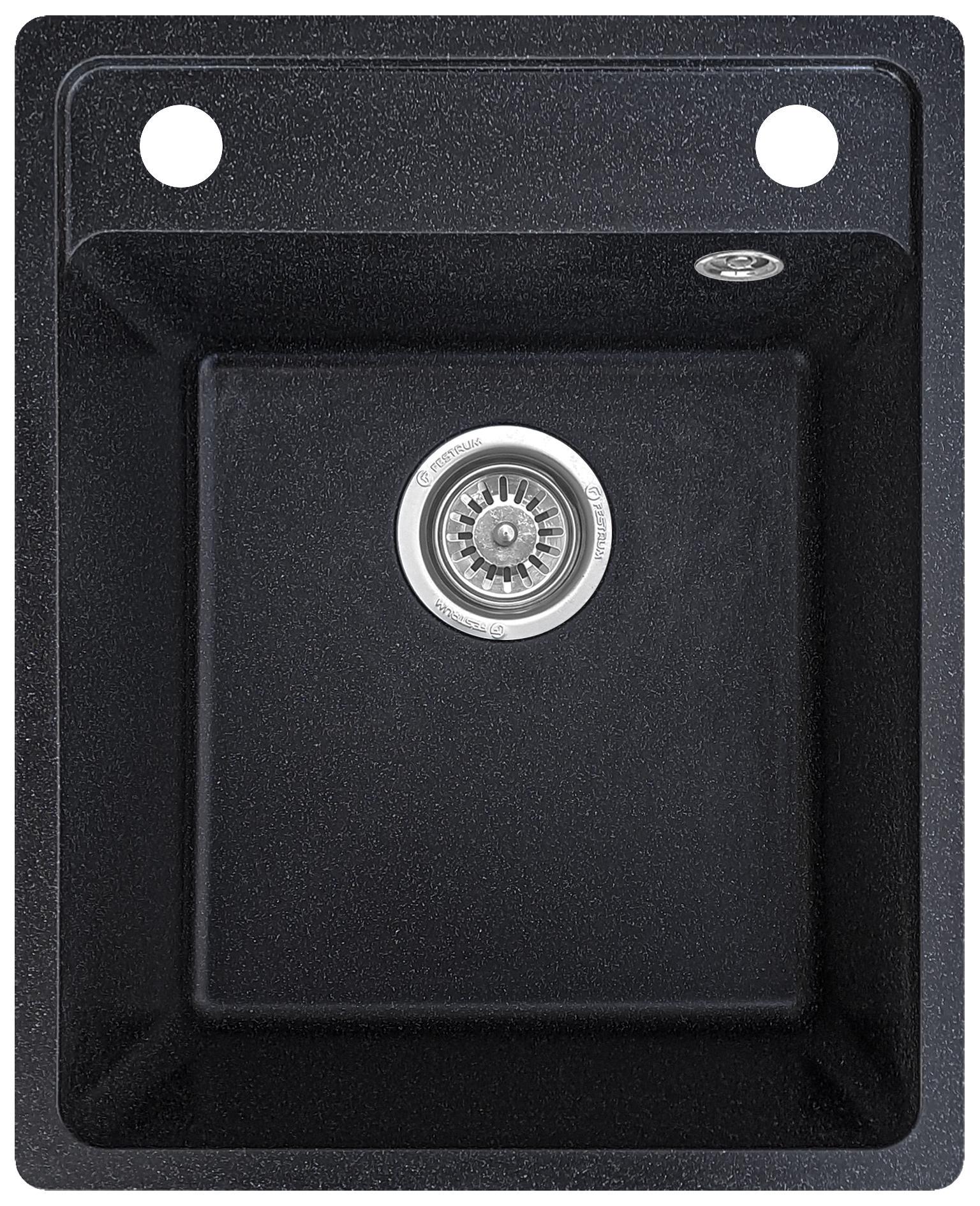 Мойка кухонная Valetti 85D 510х410 мм Черный (Valetti_85D_Anthracite)