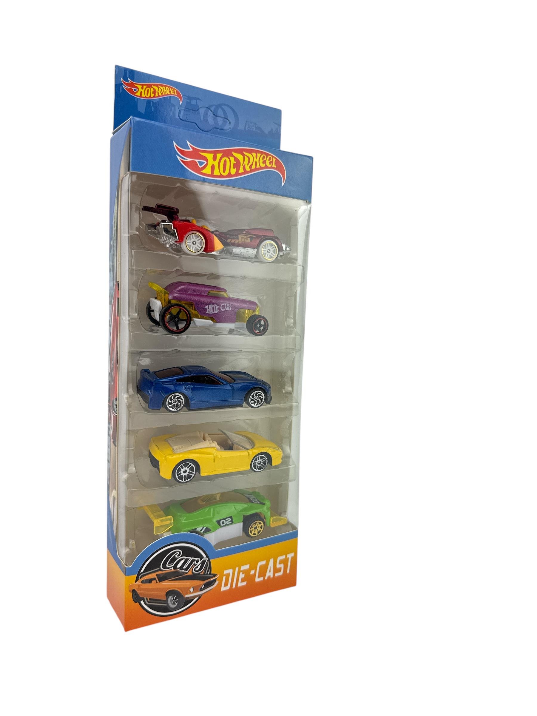 Игровой набор машинок Hot Wheel DIE-CAST 5 шт. (779-054)