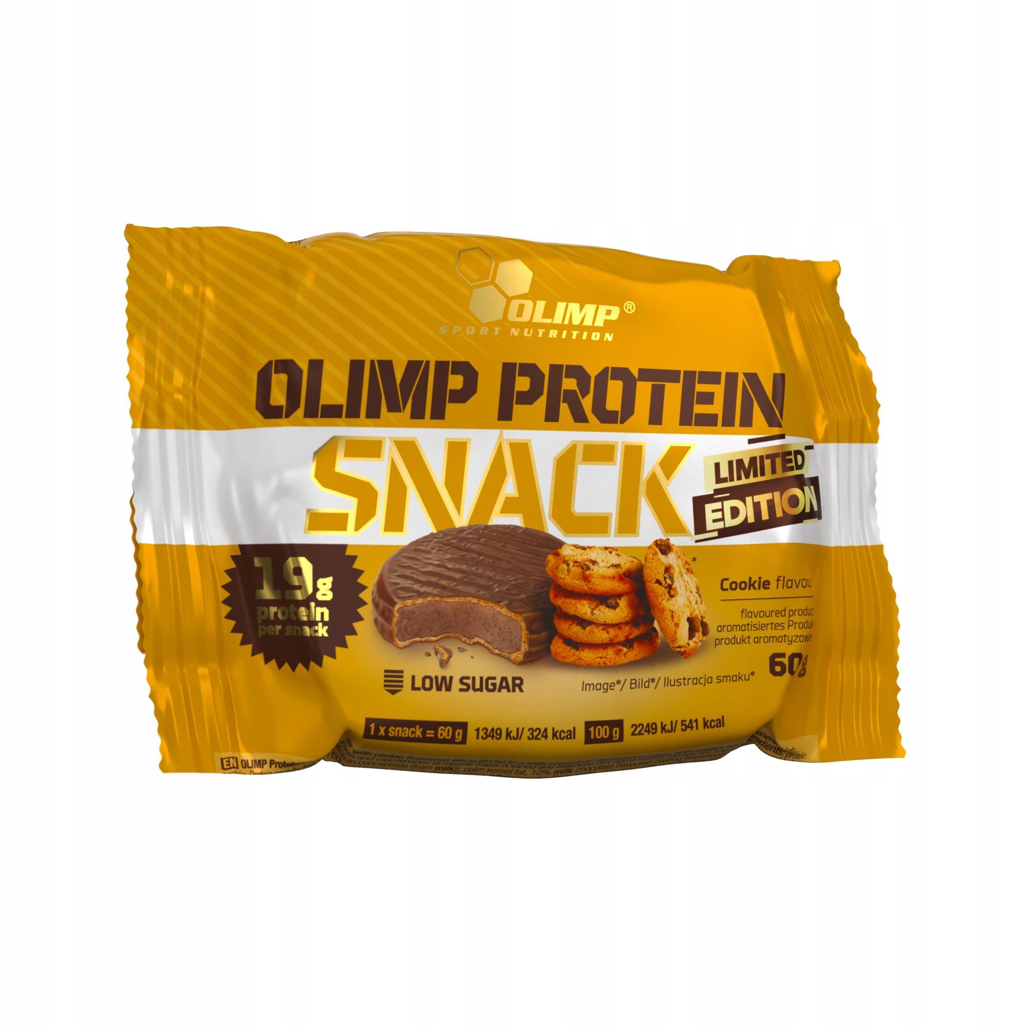 Батончик Olimp Protein Snack Печенье/Крем 12 60 г