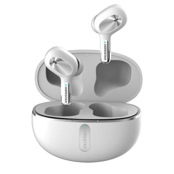 Наушники беспроводные HOPESTAR S16 Pro Bluetooth c зарядным кейсом Белый