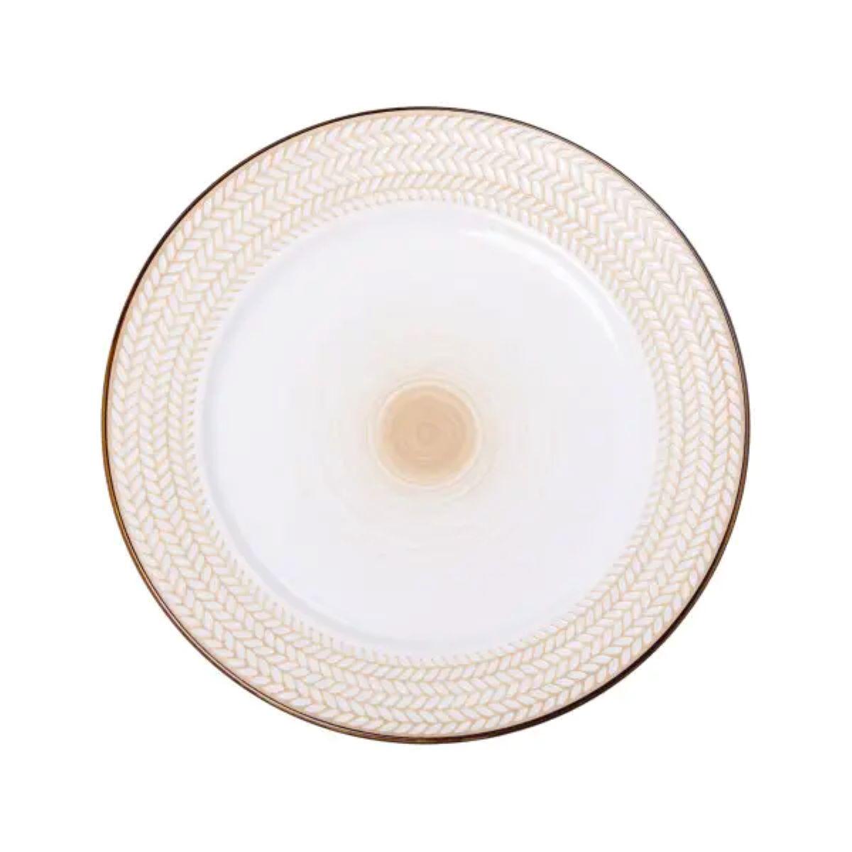 Тарілка сервірувальна плоска керамічна 26 см (4650) - фото 3 Тарілка сервірувальна плоска керамічна 26 см (4650) - фото 3