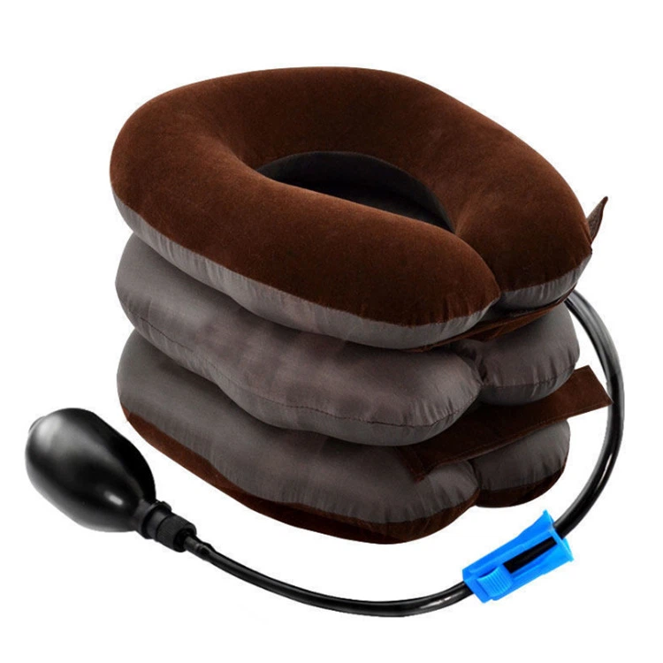 Масажер для шиї Лікувальний комір ортопедичний від болю в шиї надувний (0067457)