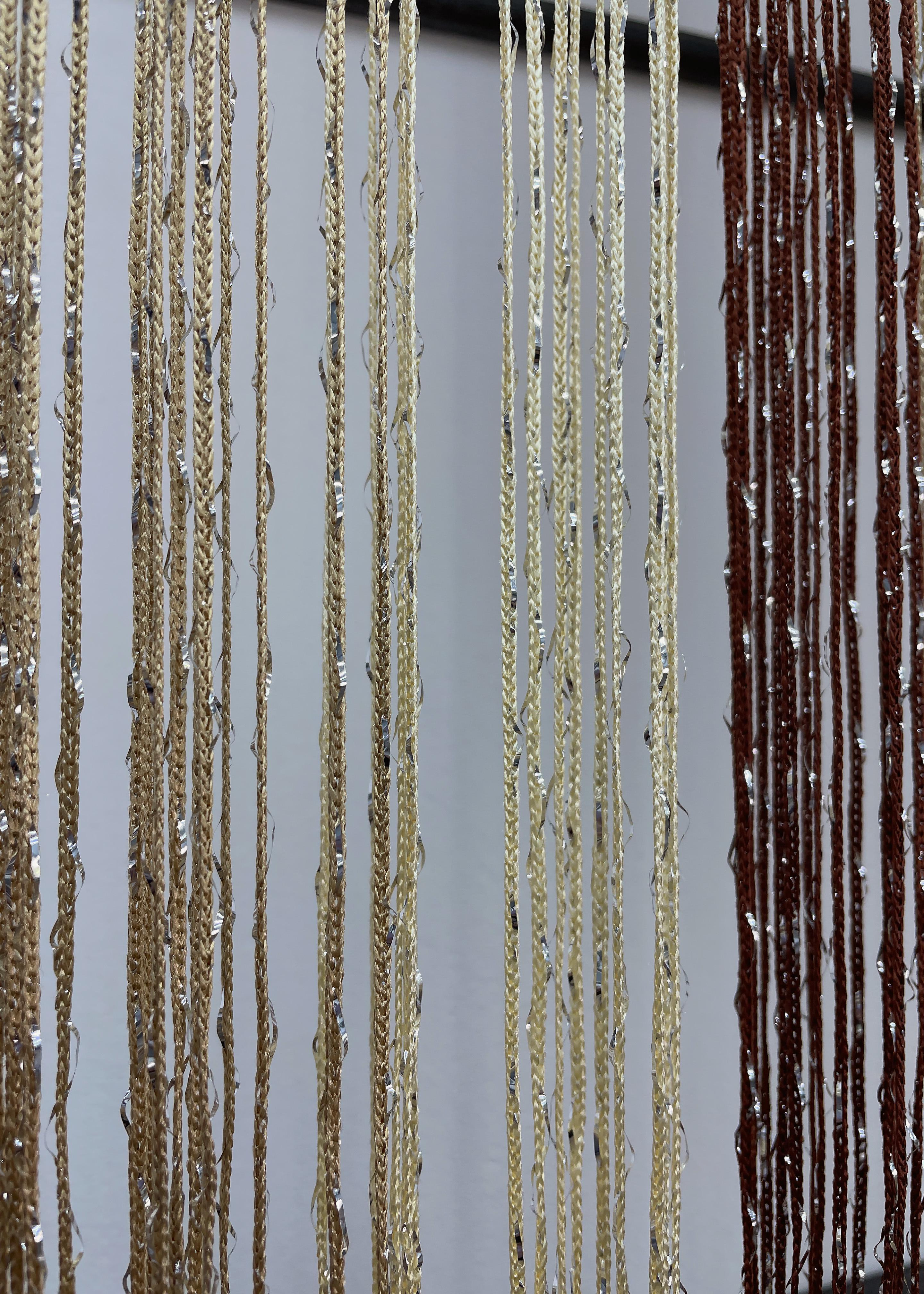 Шторы-нити с люрексом 300х300 см Венге/Ореховый/Молочный (61-078) - фото 8 Шторы-нити с люрексом 300х300 см Венге/Ореховый/Молочный (61-078) - фото 8