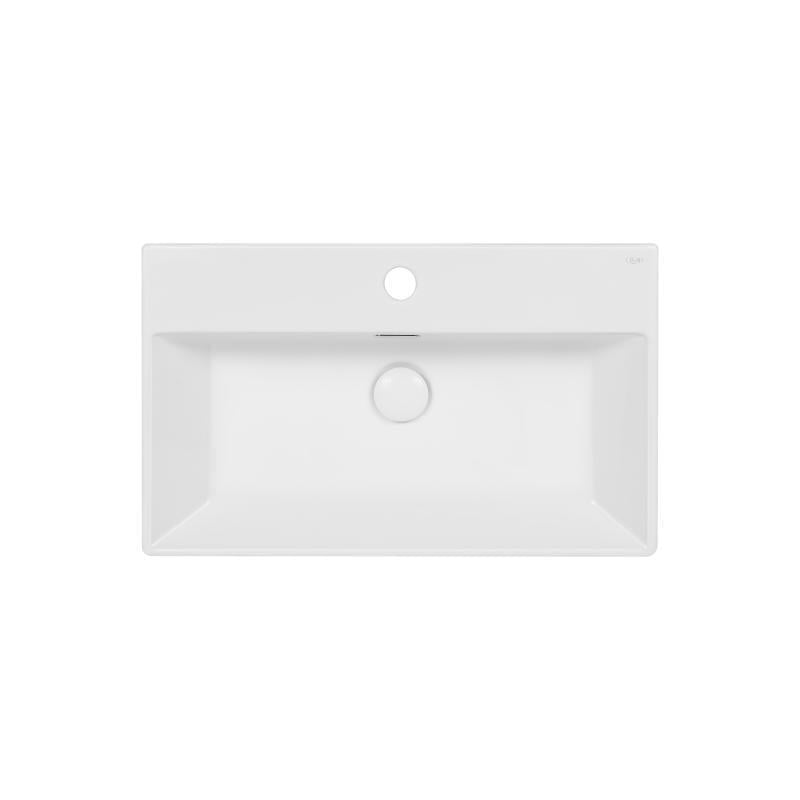 Раковина Q-tap Nando K с донным клапаном White (QT12117060KW)