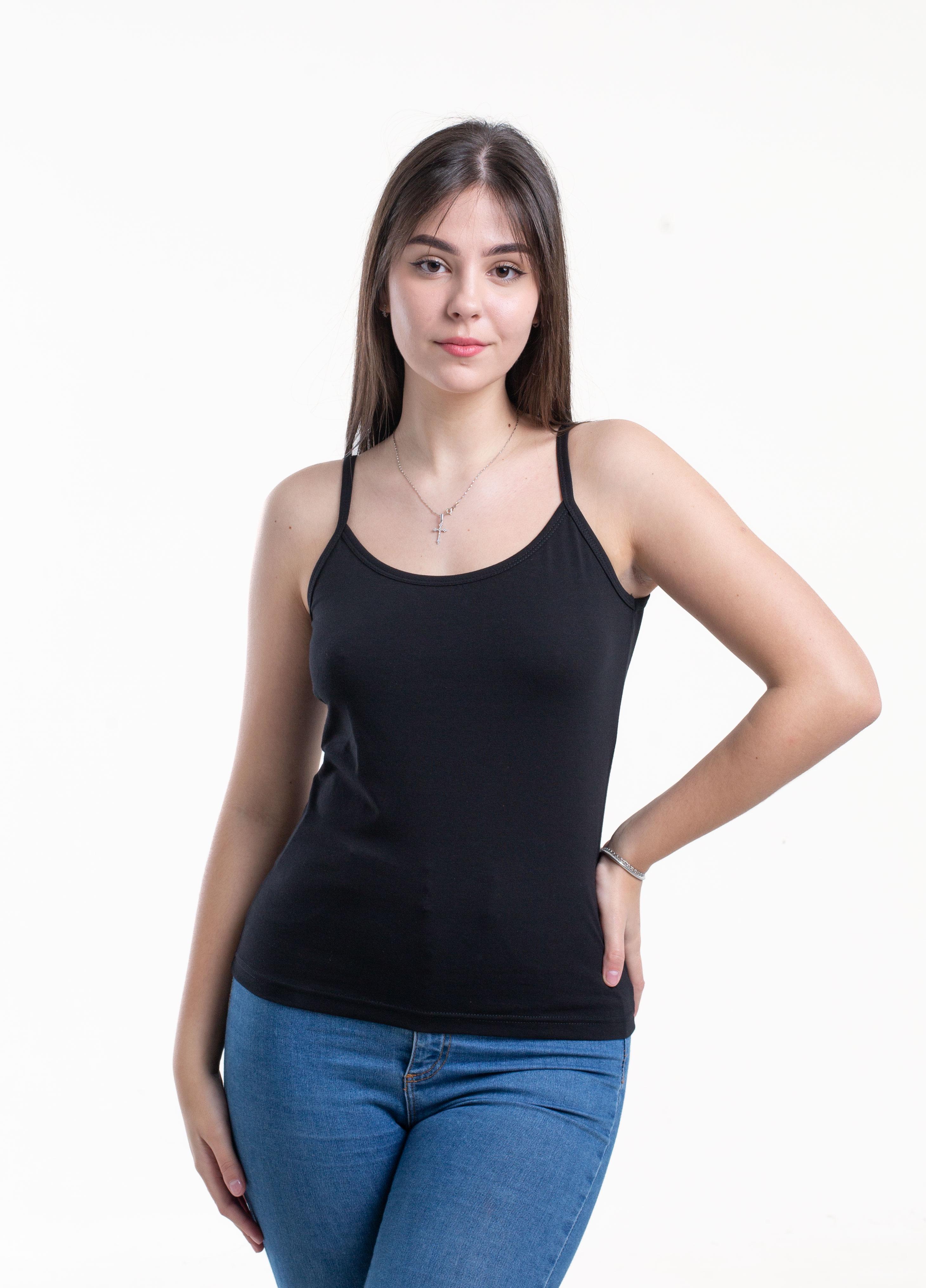 Майка женская Наталюкс XS Черный (4121353290911)