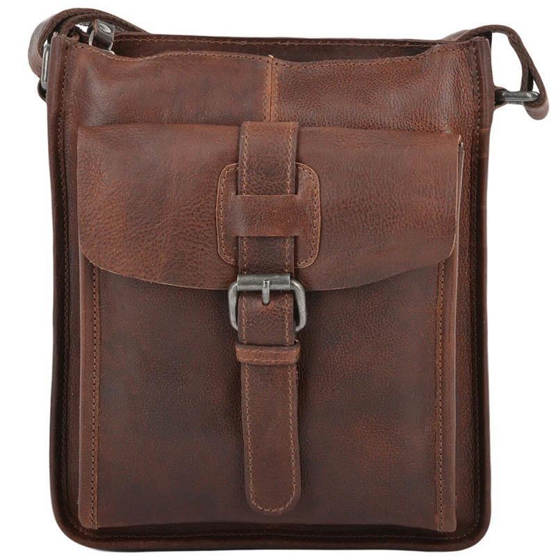 Мужская сумка Ashwood 4551 VT 3 л Tan (4551 VT TAN)