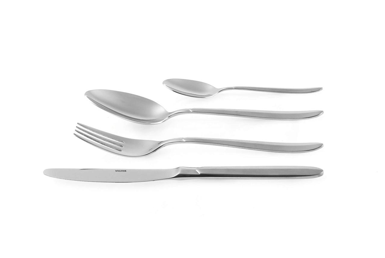 Набір столових приборів Vinzer Nocturne 24 предмета (89101) - фото 5 Набір столових приборів Vinzer Nocturne 24 предмета (89101) - фото 5