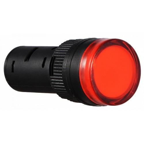 Светосигнальная арматура АСКО-УКРЕМ АD16-16D/S 24V AC/DC Красный (00000007422)