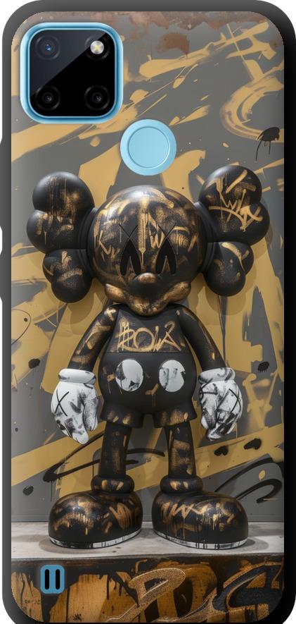 Чехол на Realme C21Y Bronze kaws (6097b-2472-42517)