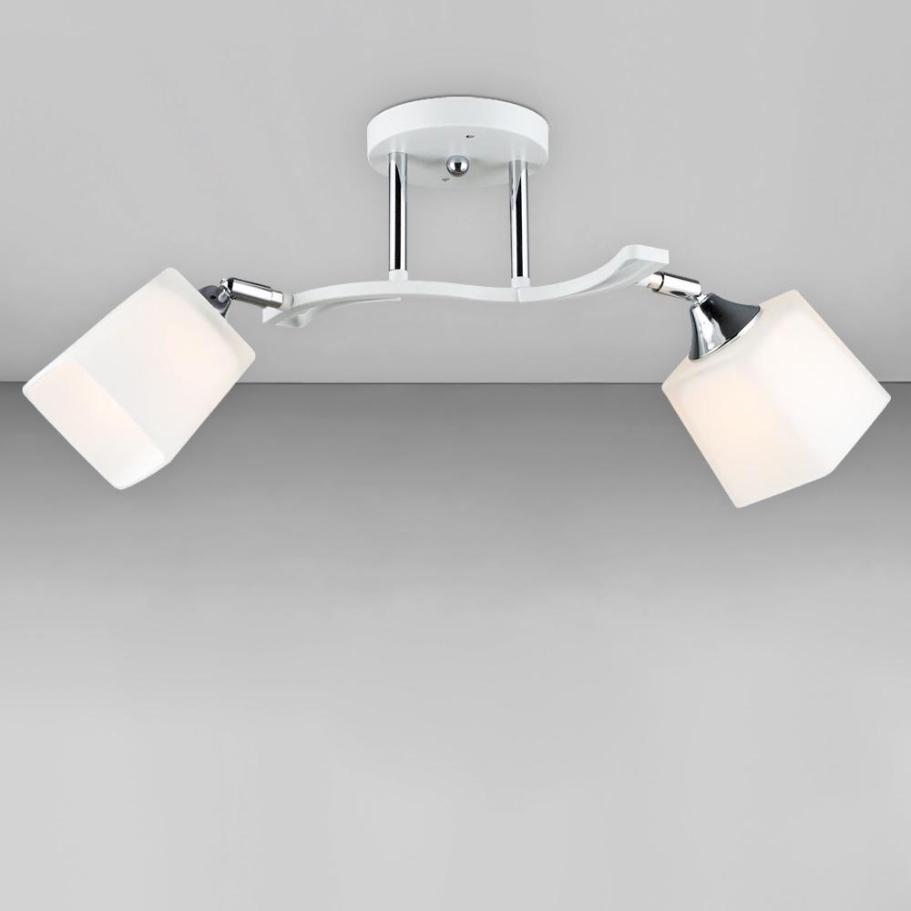 Люстра потолочная с поворотным механизмом Light House SRS-20412/2 WT/CR Белый/Хром