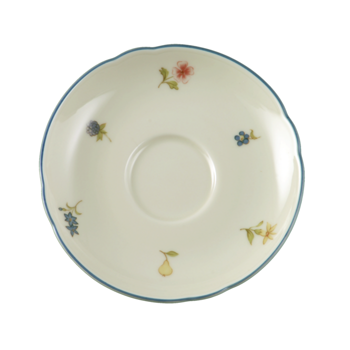 Блюдце Seltmann Weiden Streublume blauer Rand Marie-Luise 12 см (2508508)