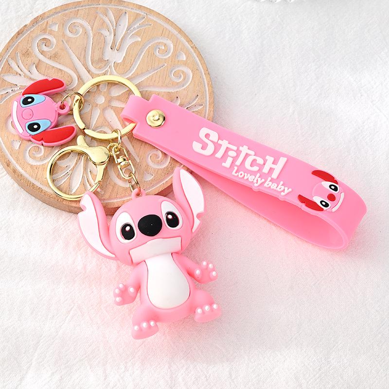Брелок для ключей Stitch Lilo & Stitch Disney Розовый (002)