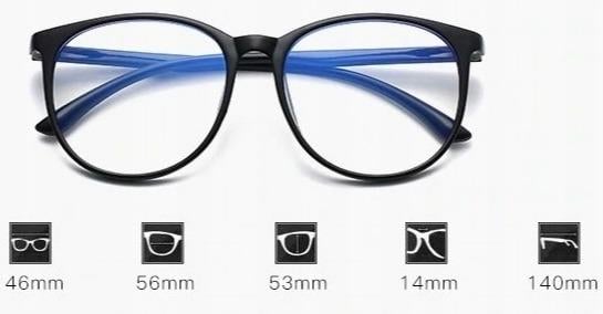 Очки для компьютера имиджевые Черный (0062) - фото 3 Очки для компьютера имиджевые Черный (0062) - фото 3