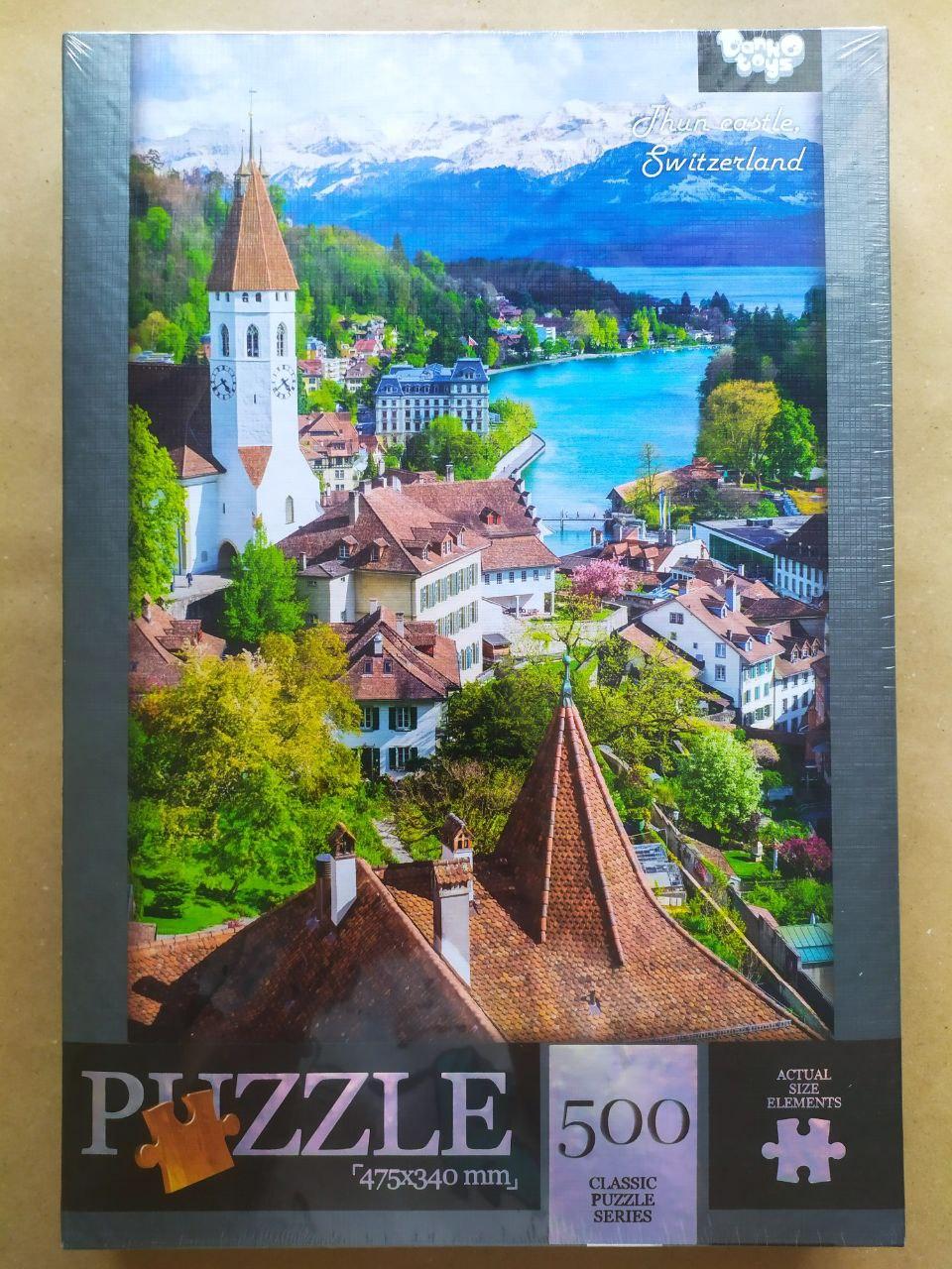 Пазли Danko Toys Thun castle Switzerlan 500 ел. (С500-14-11)