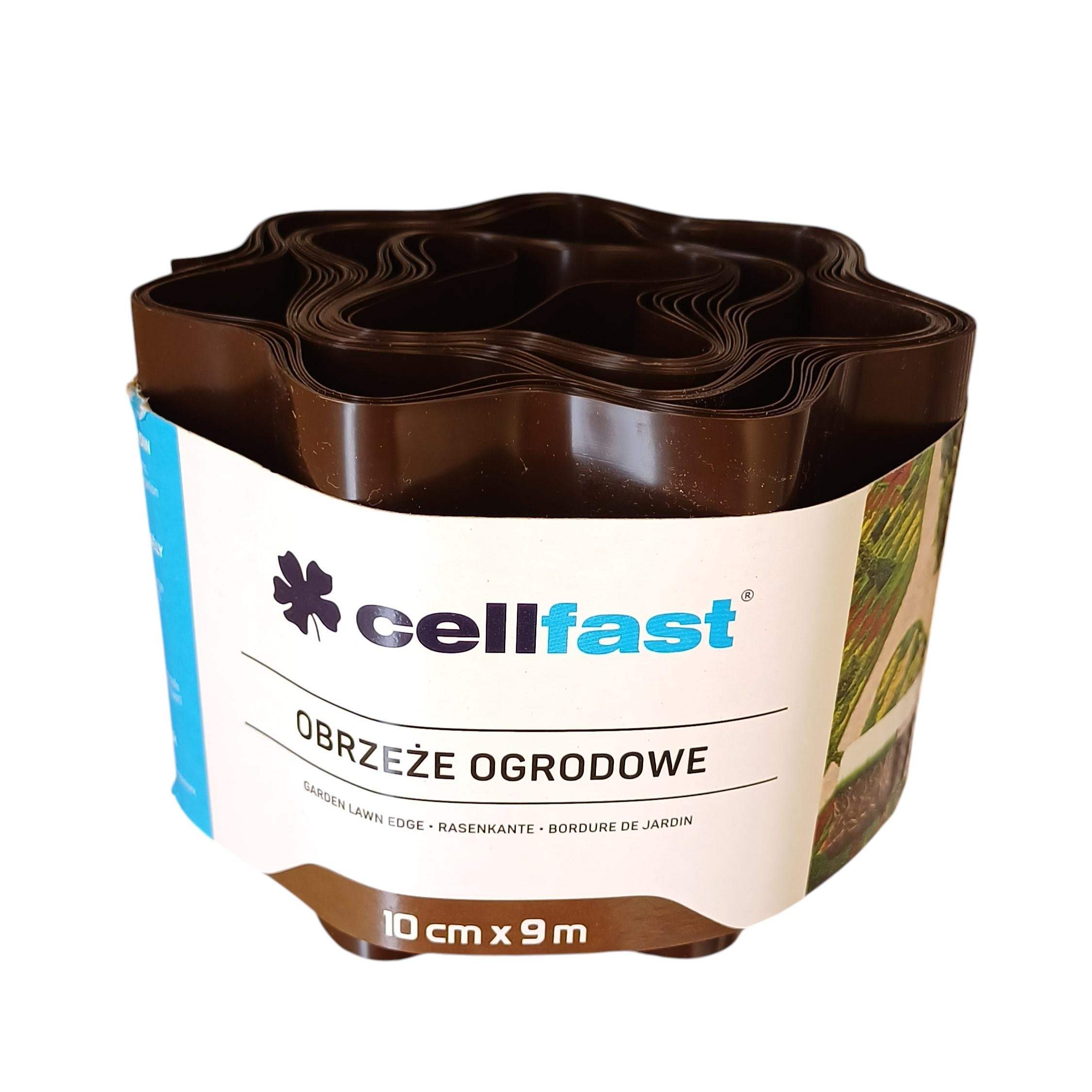 Лента бордюрная Sellfast 9 м Коричневый