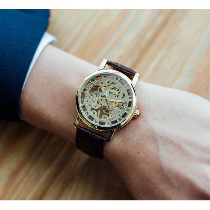 Годинник чоловічий механічний Winner Gold - фото 11