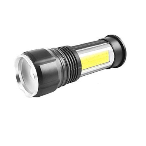 Фонарь переносной S912-XPE+COB 2x18650 zoom ЗУ 220V/12V Box White/Red (00000060731)