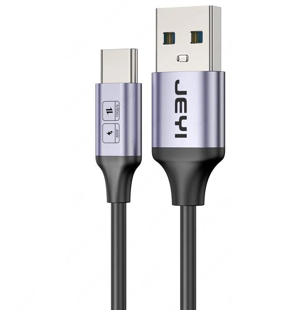 Кабель JEYI USB-Type-C 3.1 Gen2 10 Гбит/с 1 м (2391164946)