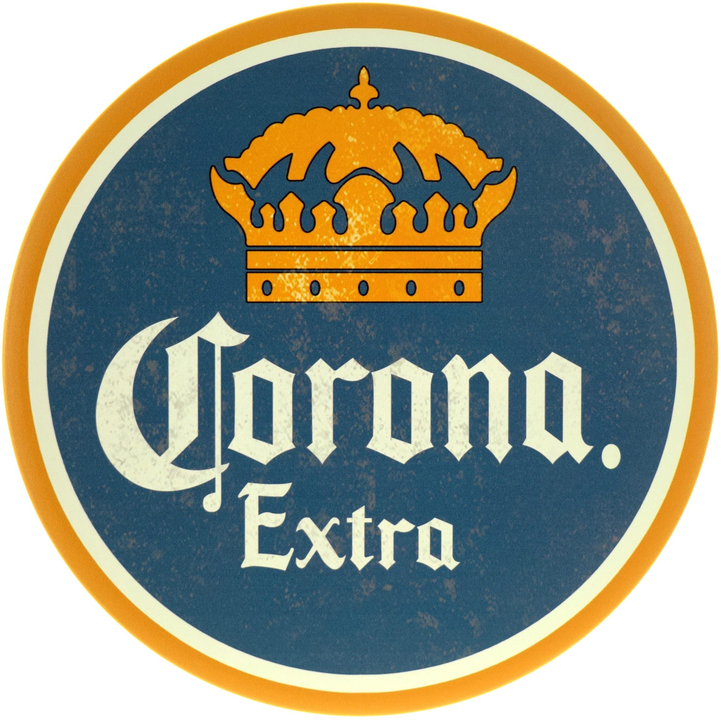 Табличка металева "Corona Extra Logo" 30 см (ms-104160)