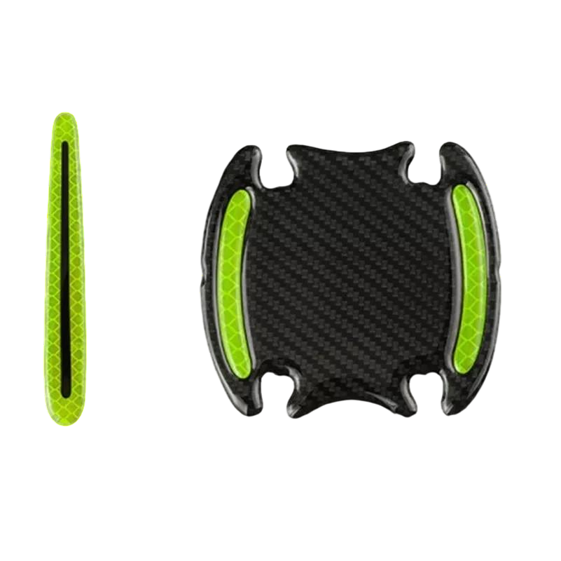 Наклейки светоотражающие на дверные ручки и наклейки под дверные ручки (1775007911)