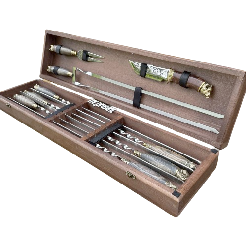 Набор шампуров Lux-Premium №11 ручной работы (19217500)