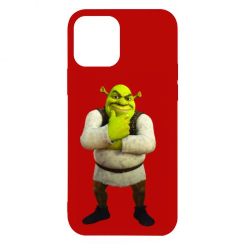Чехол для iPhone 12 Задумчивый Шрек