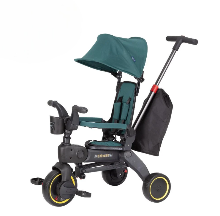Велосипед трехколесный детский TILLY COMBI T-392 Green (2742422354)