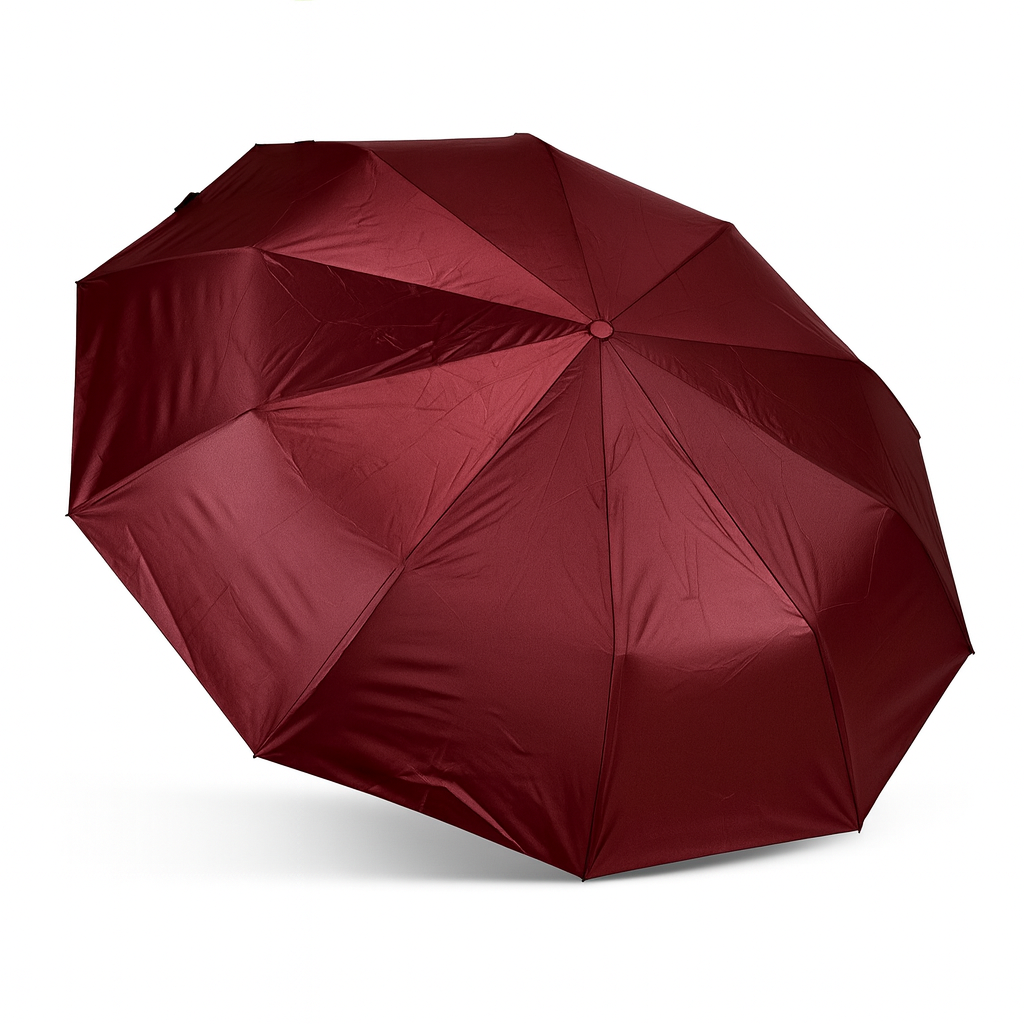 Зонт складной автоматический Stenson R98195 d115 см Бордовый (5ca57400)