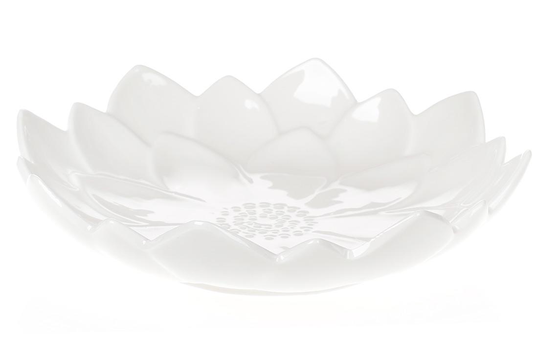 Блюдо фарфоровое сервировочное BonaDi Астра 25,5 см 2 шт. (988-202)