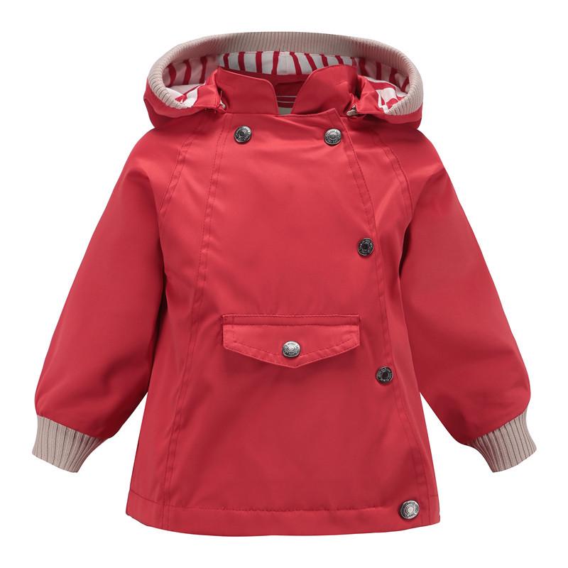 Куртка детская Meanbear Monochromatic демисезонная р. 90 Красный (56477)