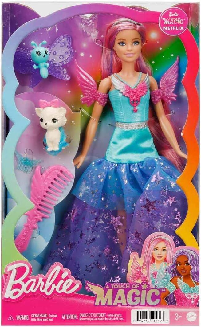 Кукла Barbie Doll with 2 Fantasy Pets & Dress (2095773049) - фото 7