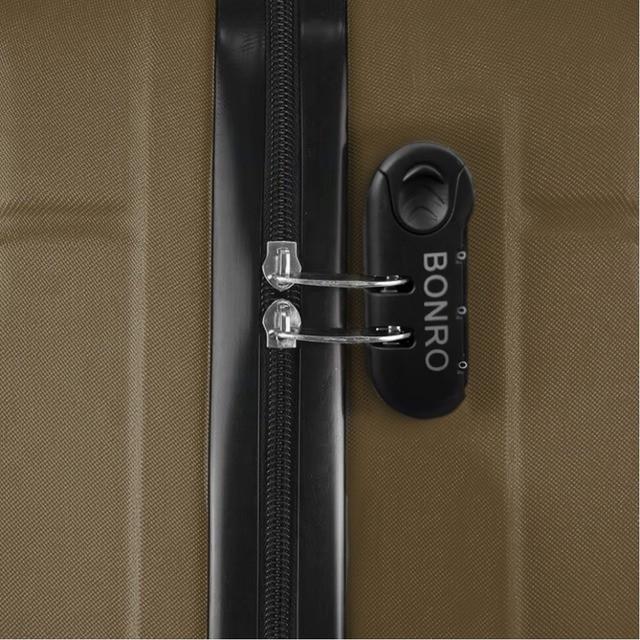 Набор чемоданов Bonro 2019 3 шт. Шампань (2670149101) - фото 9