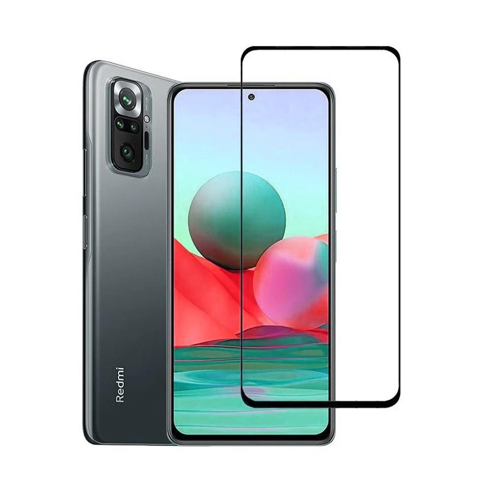 Защитное стекло Glass Full Glue для Xiaomi Redmi Note 10 Pro Black (10194)