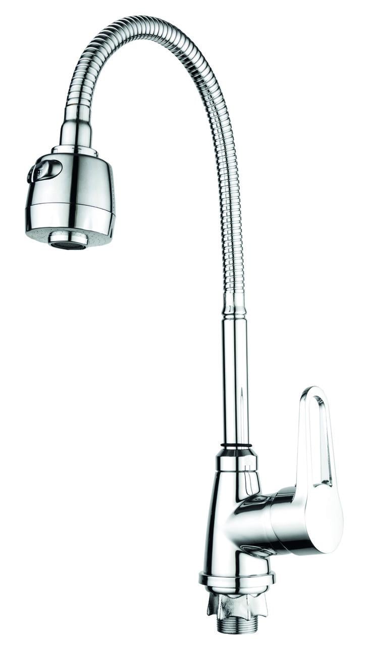 Смеситель для кухни MIXXUS Elba 014 Nut Reflector без подводки (MI6304) Смеситель для кухни MIXXUS Elba 014 Nut Reflector без подводки (MI6304)