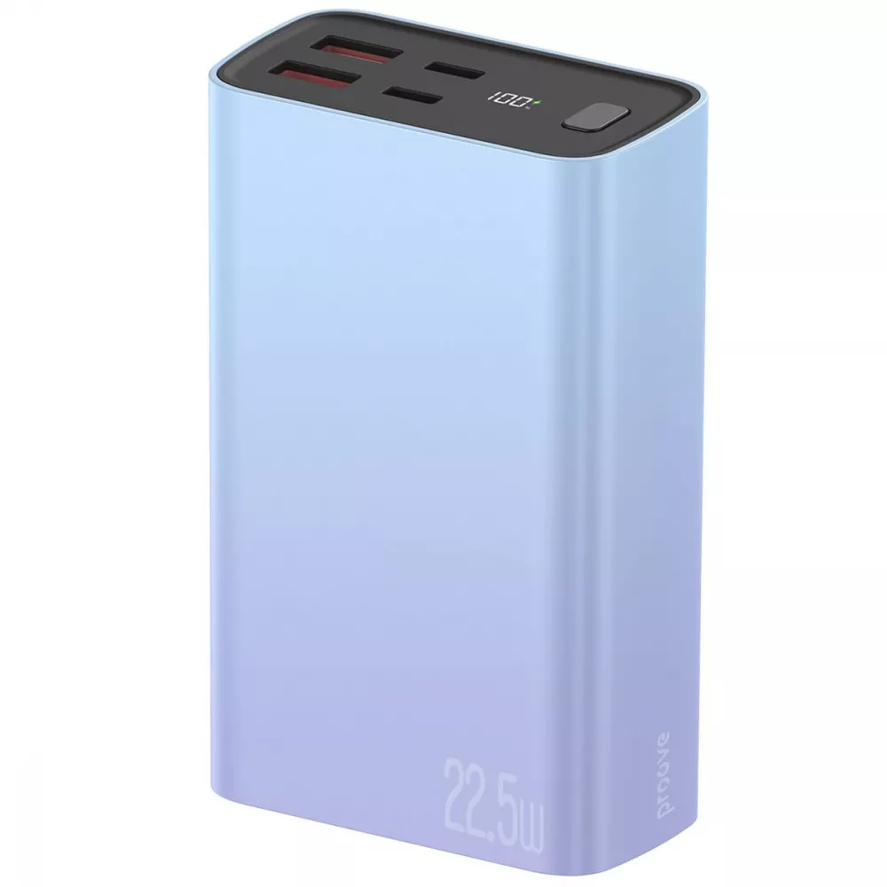 Повербанк Proove Hyper Flux Plus швидка зарядка 22,5W 20000 mAh Градієнт