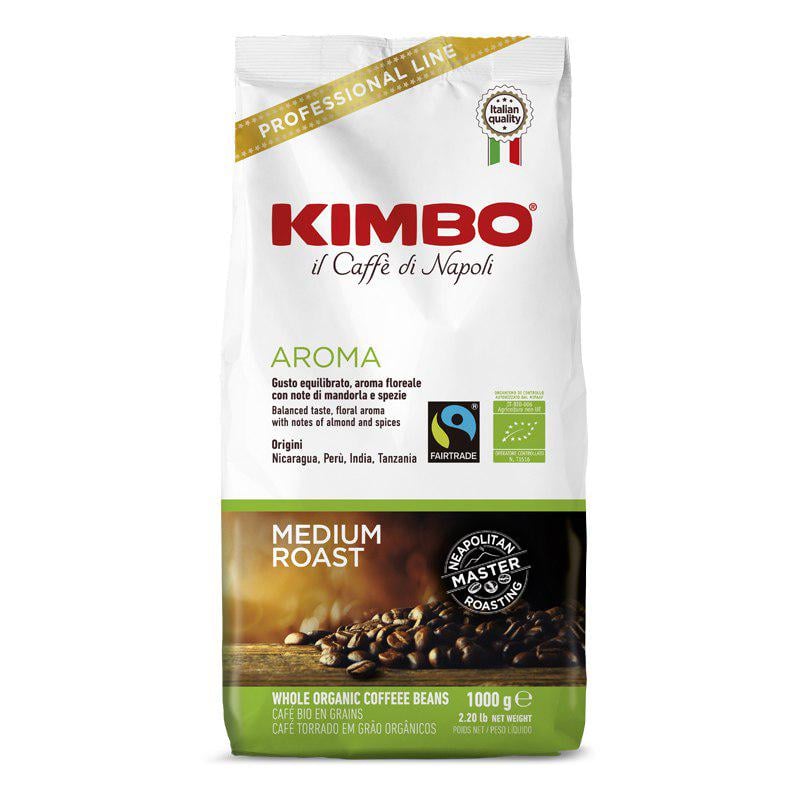 Кава в зернах Kimbo Aroma Bio 1 кг (13349611)