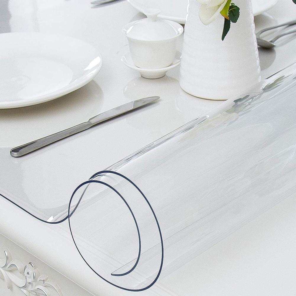 М’яке скло захисне CRYSTAL ПВХ 80×200 см 0,8 мм Прозорий (2064)