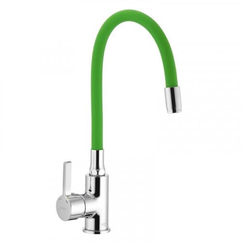 Смеситель для кухни IBERGRIF M22112-5 с гибким силиконовым изливом (IB0071)