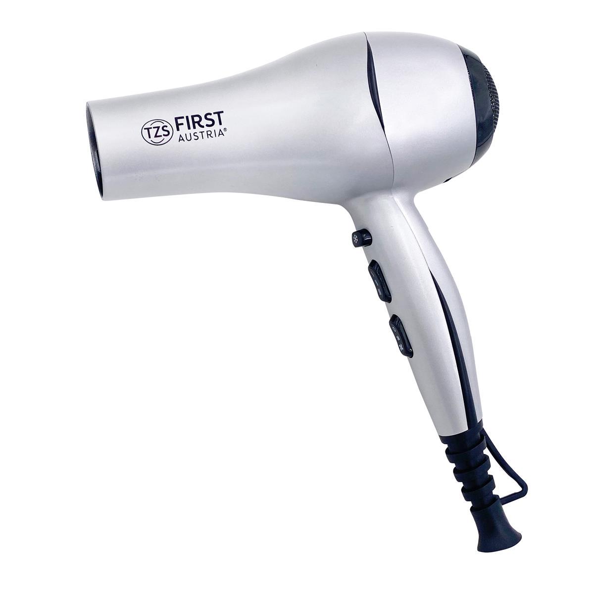 Фен First FA-5654-9-SI 2000W швидка сушка волосся Сріблястий (623912) - фото 6 Фен First FA-5654-9-SI 2000W швидка сушка волосся Сріблястий (623912) - фото 6