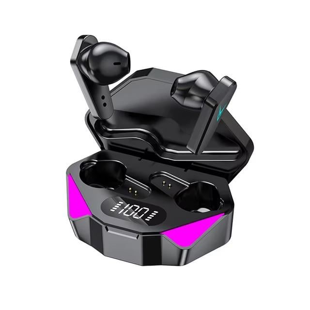 Наушники TWS X15 с LED подсветкой и микрофоном Bluetooth 5.0 в кейсе Черный (2464734081)