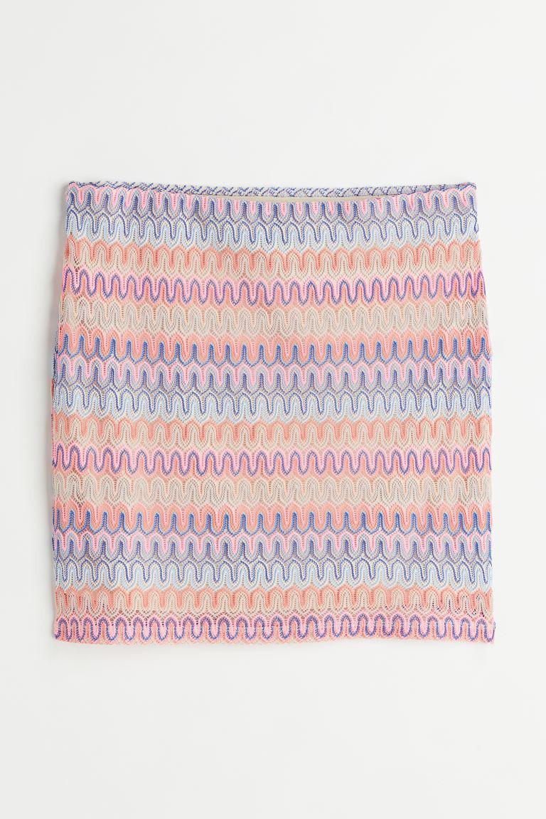 Юбка H&M 1063992 XS Разноцветный