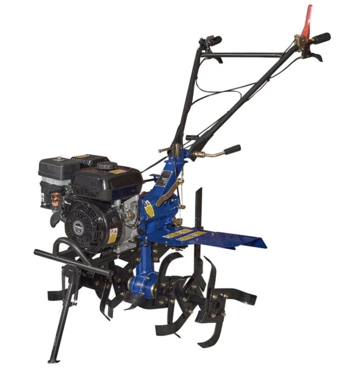 Мотоблок Powercraft МБ2070Б/М2 2595102238 7 л.с. бензиновый 207 см3 2 вперед/1 назад фреза 6-секционная колеса 4.00-8