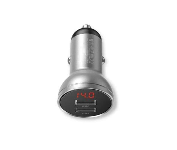 Зарядное устройство в прикуриватель CCBX 24W PD/QC Cерый (24218-01)