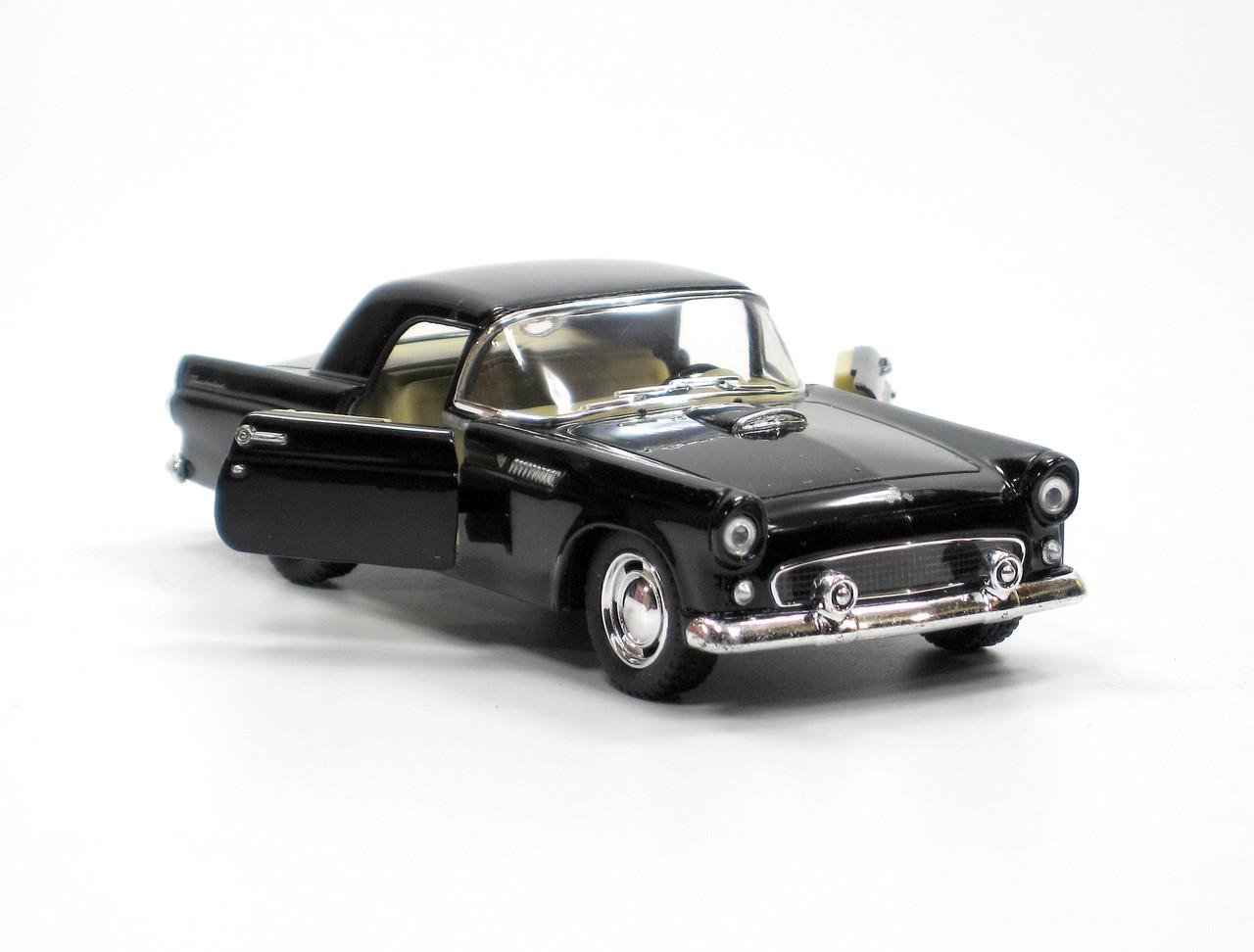 Машина металева KT5319W Ford Thunderbird 1955 (KT5319W Black) - фото 7