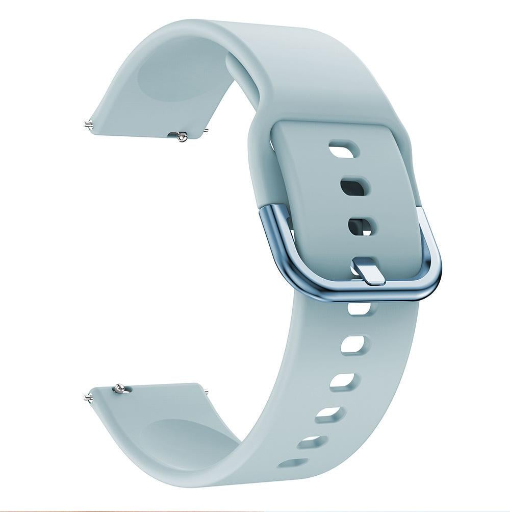 Ремінець для смарт-годинників Sport Style Active для Amazfit/Huawei/Samsung 22 мм Світло-блакитний (1884P)