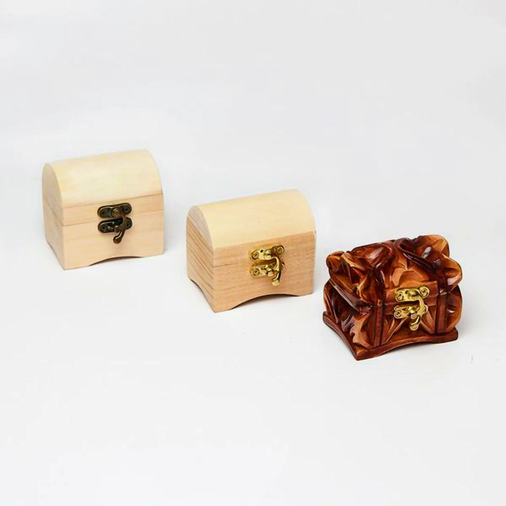 Заготовка сундука 10х6 см Липа (23702636) - фото 5