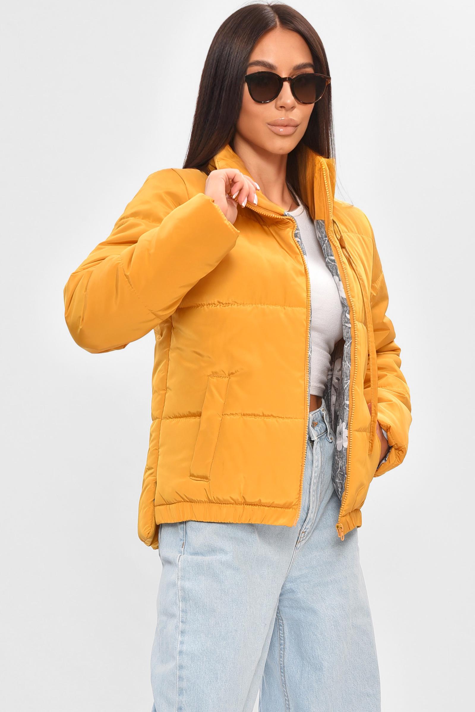 Куртка женская демисезонная S Темно-бежевый (205268) - фото 2 Куртка женская демисезонная S Темно-бежевый (205268) - фото 2