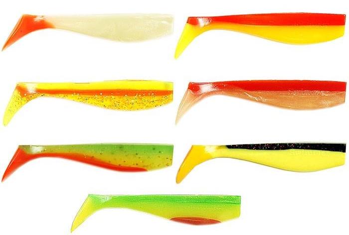 Набор виброхвостов Fox Swimmer силиконовых 120 мм 7 шт. (265164)